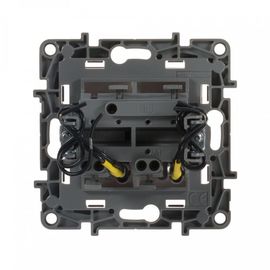  Выключатель Legrand Etika скрыт. 2кл. IP20 белый (672204) 