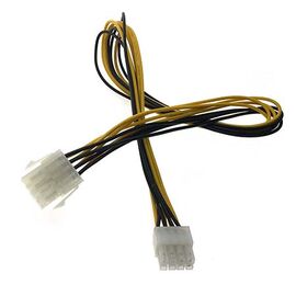 Кабель Espada Кабели/Переходники питания 8pin для мат. платы, 50см, (E8pinEXTCabMb50) удлинитель 