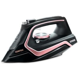  Утюг Centek СТ -2313 rose 2600Вт керамическая подошва. 350мл. паровой удар. самоочистка. капля-стоп 