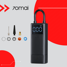  Компрессор автомобильный Xiaomi 70mai Air Compressor Midrive TP05 (черный) 