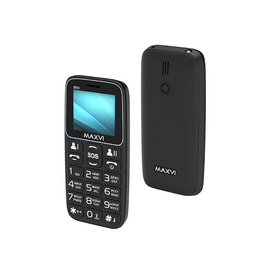  Мобильный телефон MAXVI B110 black 