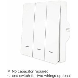  Выключатель MOES ZigBee 3-Gang Wireless Switch ZT-B-EU3 