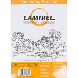  Пленка для ламинирования Fellowes 75мкм A3 (100шт) глянцевая Lamirel (LA-78655) 