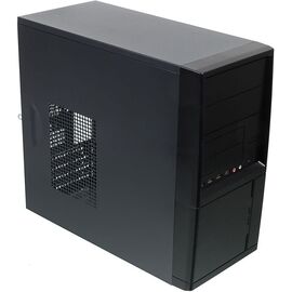 Корпус LinkWorld 727-21 черный без БП mATX 4xUSB2.0 audio 