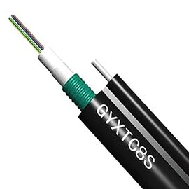  Detech GYXTC8S внешний с тросом, 4F*G652D бронированный стал. лентой + MDPE оболочка, 1000м 