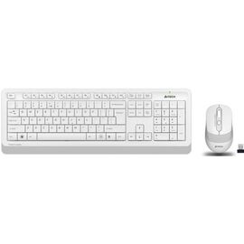 Клавиатура + мышь A4Tech Fstyler FG1010 white 