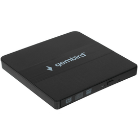  Внешний привод Gembird DVD-USB-03C, USB 3.0, пластик, черный 