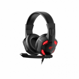  Гарнитура игровая с подсветкой HAVIT GAMENOTE HV-H2032d Gaming  Черно-красная 