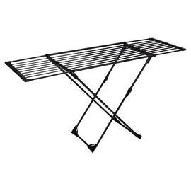  Сушилка для белья Laima Home 700469 Duo Sliding Black раскладная 3 зоны сушки, 20 метров 