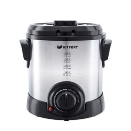  Фритюрница Kitfort KT-2011 серебристый/черный 