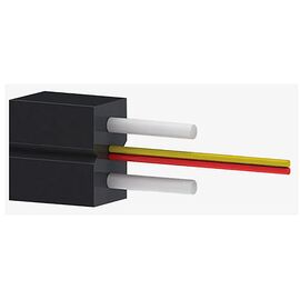  Detech FTTH внутренний 1F*G657A1, 2*0.5мм FPR+LSZH оболочка, OD2*3мм, 1000м 