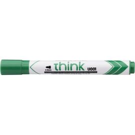  Маркер для досок Deli Think EU00150 круглый пиш. наконечник 2мм зеленый 