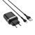  СЗУ HOCO C12Q Smart QC3.0 + Micro (чёрный) 