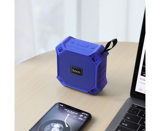  Портативная колонка Hoco BS34 Wireless sports speaker, blue 