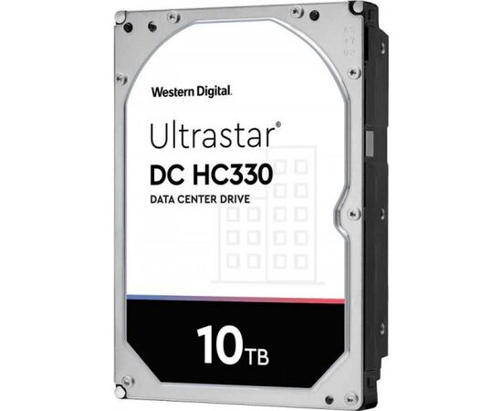  Жесткий диск WD Original SATA-III 10Tb 0B42266 WUS721010ALE6L4 Ultrastar DC HC330 (7200rpm) 256Mb 3.5" 
