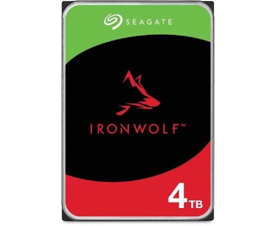  HDD Seagate Ironwolf (ST4000VN006) 4TB SATA 6.0Gb/s, 7200 rpm, 256mb buffer, 3.5",для NAS 