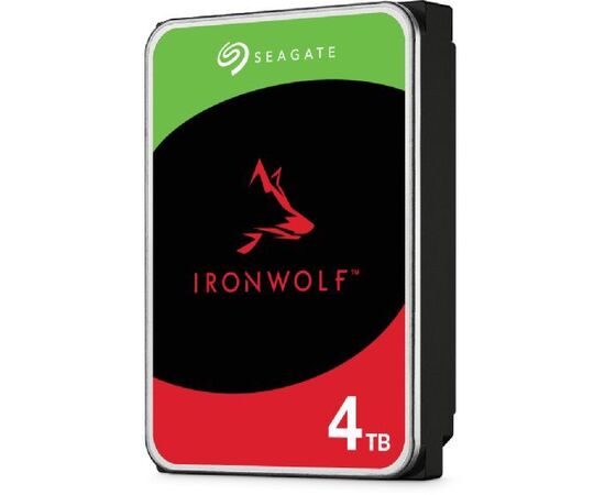  HDD Seagate Ironwolf (ST4000VN006) 4TB SATA 6.0Gb/s, 7200 rpm, 256mb buffer, 3.5",для NAS 