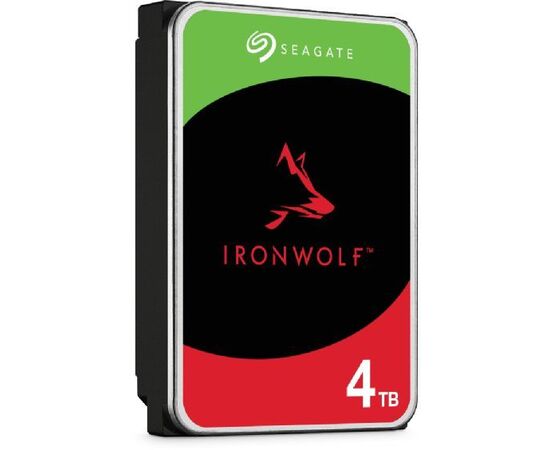  HDD Seagate Ironwolf (ST4000VN006) 4TB SATA 6.0Gb/s, 7200 rpm, 256mb buffer, 3.5",для NAS 