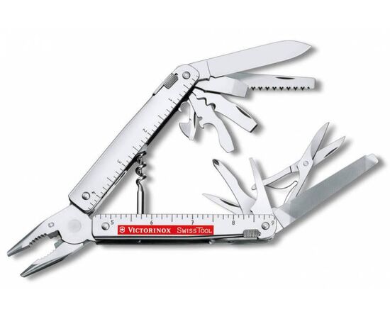 Мультитул Victorinox SwissTool X Plus (3.0338.L) 115мм 39функций серебристый карт.коробка 