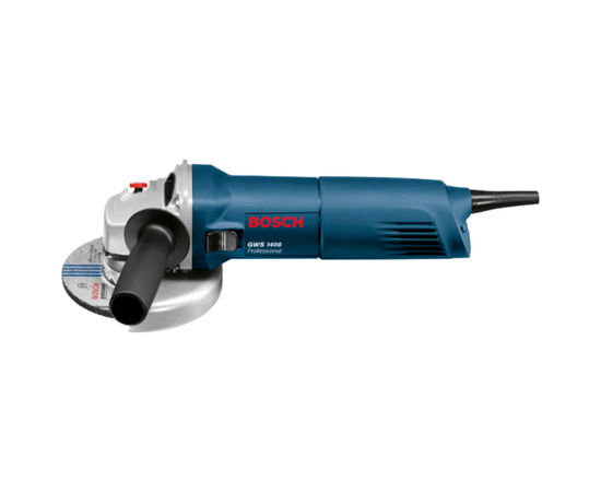  Углошлифовальная машина Bosch GWS 1400 (06018248R0) 1400Вт 11000об/мин рез.шпин.:M14 d=125мм 